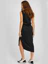 Sam 73 Schwarzes asymmetrisches Damen Basic-Kleid SAM73 Antlia