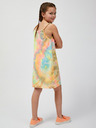 Sam 73 Grün und gelb gemustertes Mädchen-Sommerkleid SAM73 Equuleus