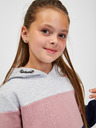 Sam 73 Kapuzenpullover für Mädchen in Blau und Rosa SAM 73 Leael