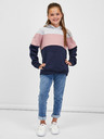 Sam 73 Kapuzenpullover für Mädchen in Blau und Rosa SAM 73 Leael