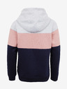 Sam 73 Kapuzenpullover für Mädchen in Blau und Rosa SAM 73 Leael