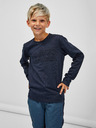 Sam 73 Dunkelblaues Langarm-T-Shirt für Jungen SAM 73 Celdor