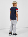 Sam 73 Blau-grau gestreiftes T-Shirt für Jungen SAM 73 Kallan