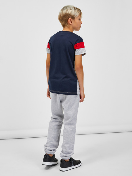 Sam 73 Blau-grau gestreiftes T-Shirt für Jungen SAM 73 Kallan