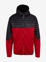 Sam 73 Schwarze und rote leichte Herren-Steppjacke SAM 73 Vader