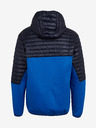 Sam 73 Schwarze und blaue leichte Steppjacke für Herren SAM 73 Vader