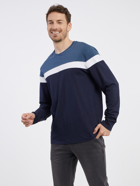 Sam 73 Dunkelblaues Herren-T-Shirt SAM 73 Remus