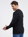 Sam 73 Schwarzes Herren-Langarm-T-Shirt SAM 73 Regulus