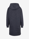 Sam 73 Dunkelgraues gestromtes Damen-Sweatshirt mit Reißverschluss SAM 73 Cresside