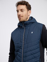 Sam 73 Dunkelblaue leichte Herren-Steppjacke SAM 73 Travis