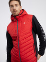 Sam 73 Schwarze und rote leichte Herren-Steppjacke SAM 73 Travis