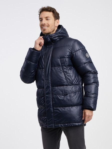 Sam 73 Dunkelblaue Herren-Wintersteppjacke SAM 73 Loki