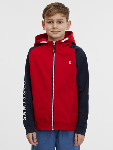 Sam 73 Schwarz-rotes Sweatshirt für Jungen SAM 73 Next