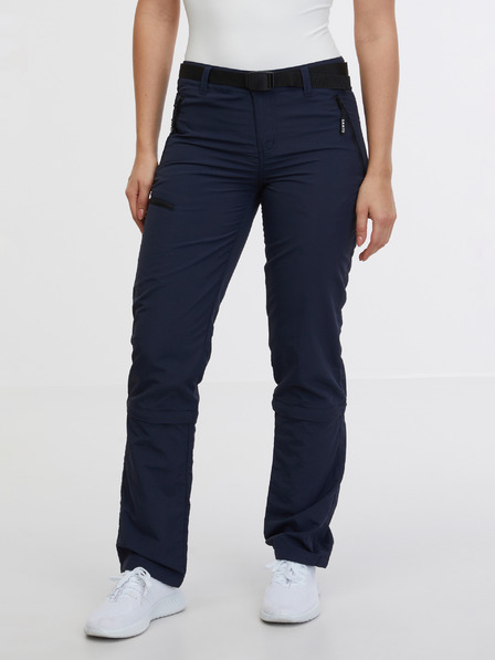 Sam 73 Dunkelblaue Damenhose mit abnehmbaren Beinen SAM 73 Flor