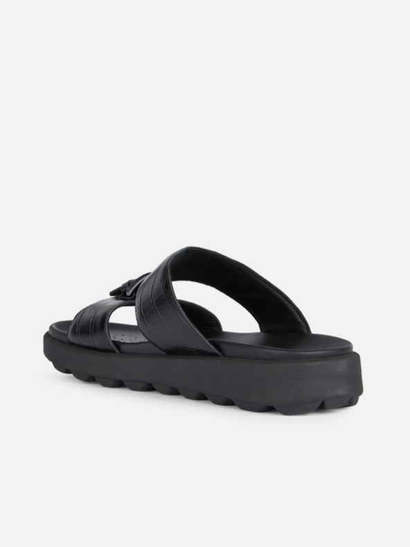 Geox Schwarze Herren Pantoffeln Geox Spherica Ec6