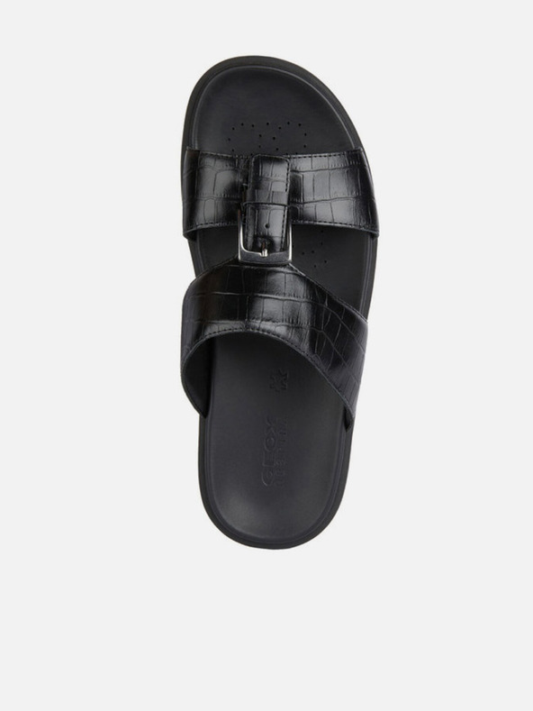 Geox Schwarze Herren Pantoffeln Geox Spherica Ec6