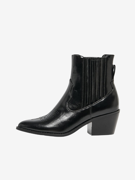 ONLY Schwarze Ankle Boots mit Absatz ONLY Toby
