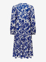 ONLY Blaues gemustertes Damen-Midikleid ONLY Milana