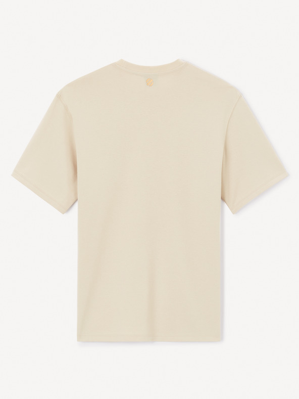 Celio Beigefarbenes Herrenhemd Celio UFC