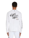 Celio Weißes Herren T-Shirt mit langen Ärmeln Celio UFC