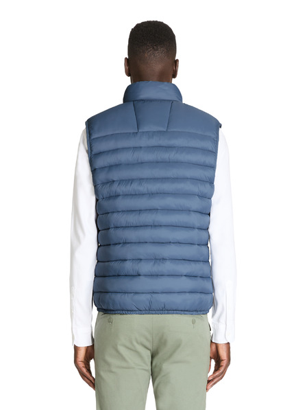 Celio Blaue Herren-Steppweste Celio Fulock