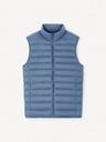 Celio Blaue Herren-Steppweste Celio Fulock