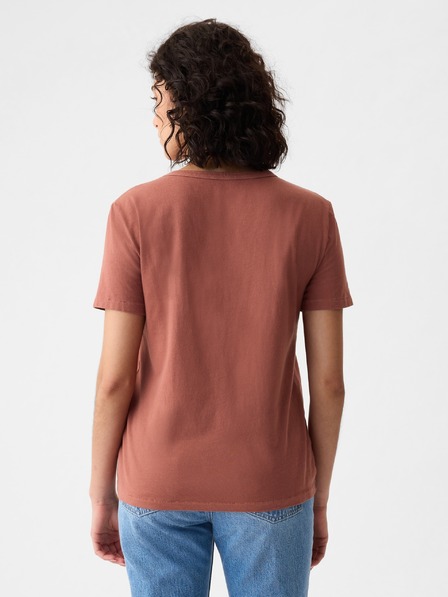 GAP Damen Baumwoll-T-Shirt Vintage GAP