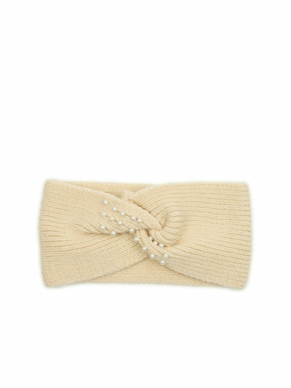 Orsay Cremefarbene Damen-Winter-Stirnband ORSAY
