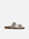 Geox Beige Damen-Pantoffeln Geox Brionia