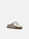 Geox Beige Damen-Pantoffeln Geox Brionia