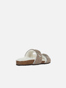 Geox Beige Damen-Pantoffeln Geox Brionia