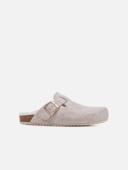 Geox Weiße Damen-Hausschuhe Geox Brionia
