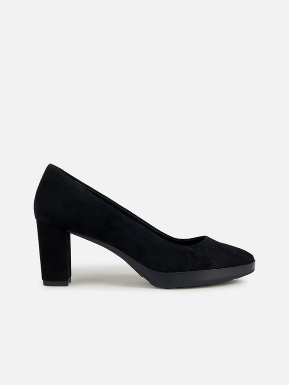 Geox Schwarze Damen-Pumps Geox Walk Pleasure 60