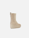 Geox Cremefarbene Damen-Stiefeletten Geox Spherica Ec9