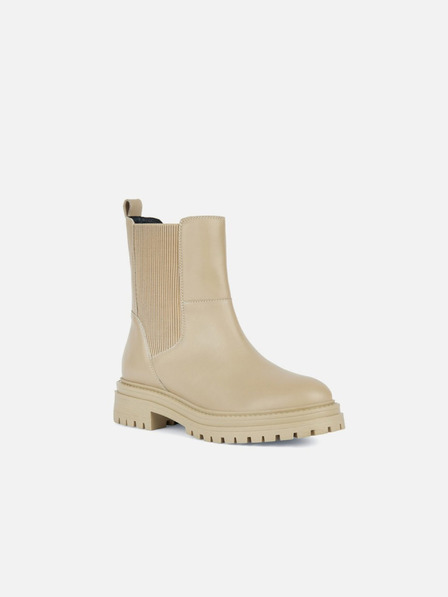 Geox Beige Damen-Stiefeletten Geox Iridea