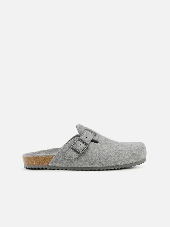 Geox Graue Herren-Hausschuhe Geox Ghita