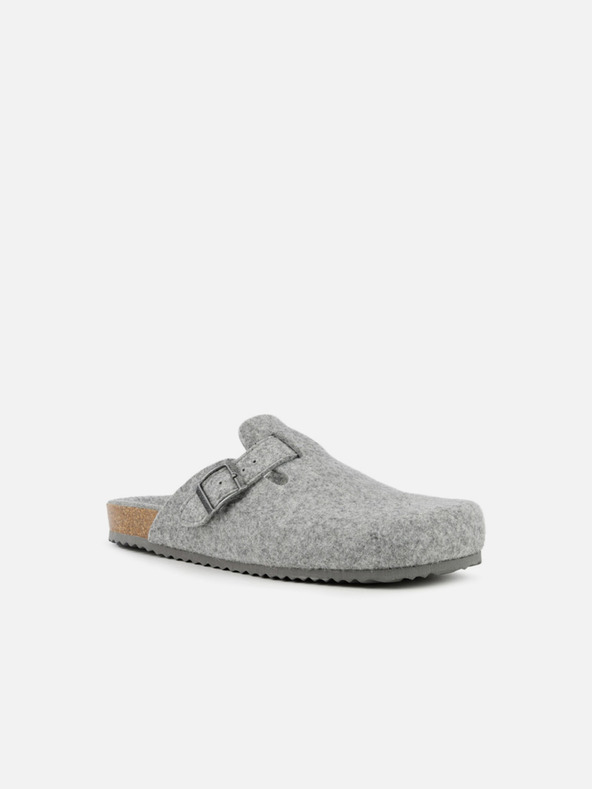 Geox Graue Herren-Hausschuhe Geox Ghita