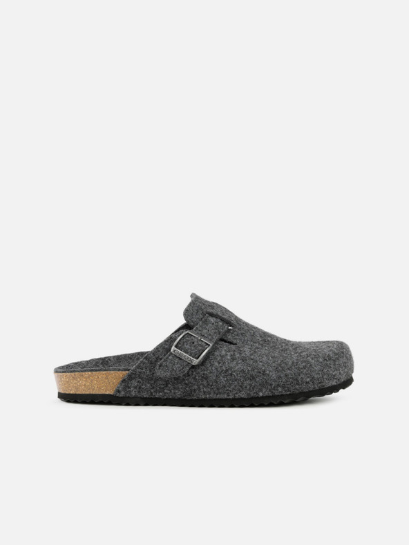 Geox Graue Herren-Hausschuhe Geox Ghita