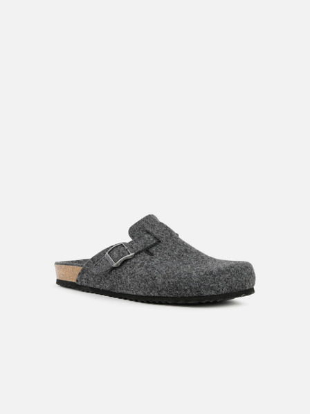 Geox Graue Herren-Hausschuhe Geox Ghita