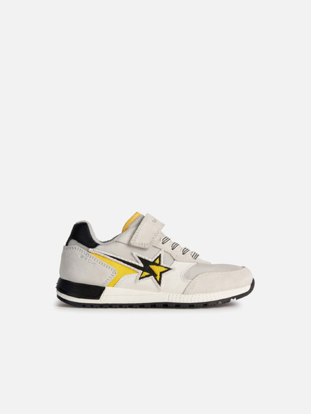Geox Cremefarbene Jungen-Sneaker Geox Alben