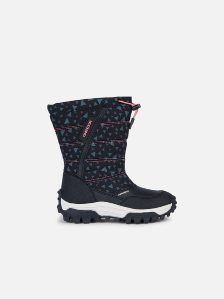 Geox Schwarze Mädchen-Winterschuhe Geox Himalaya B Ab