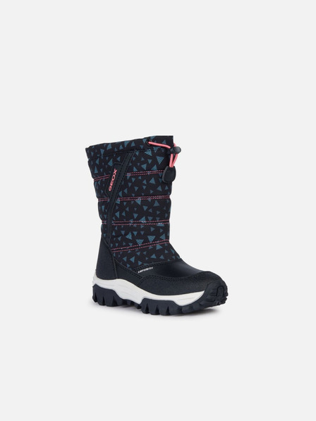 Geox Schwarze Mädchen-Winterschuhe Geox Himalaya B Ab