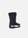 Geox Schwarze Mädchen-Winterschuhe Geox Himalaya B Ab