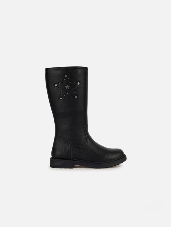 Geox Schwarze Mädchen-Winterschuhe Geox Eclair
