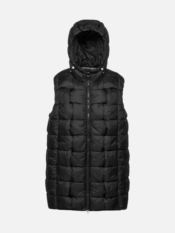 Geox Schwarz Damen Geox Diamond Vest