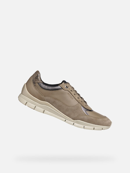 Geox Beige Damen Geox Sukie Turnschuhe