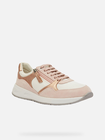 Geox Hellrosa Damen Geox Bulmya Turnschuhe