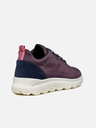 Geox Dunkel lila Geox Damen Turnschuhe Spherica 4x4 B Abx