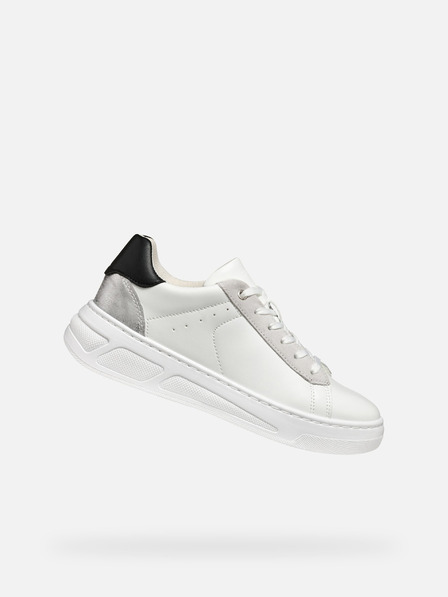 Geox Weiße Damen Geox Ljuba Turnschuhe