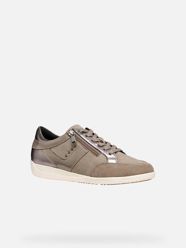 Geox Beige Damen Geox Myria Turnschuhe